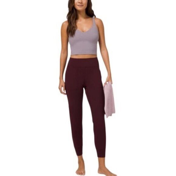 Lululemon Align Jogger 28" Cassis womens size 4 - Picture 2 of 10